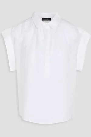 RAG&BONE Robin ramie top - - L
