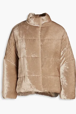 GENTRYPORTOFINO Quilted velvet down jacket - - IT 42