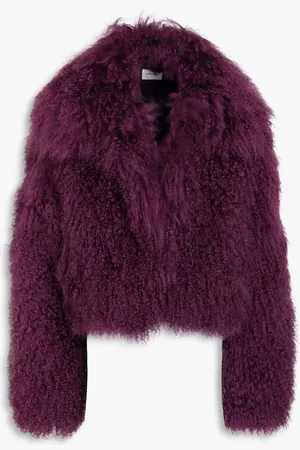 Frame Shearling jacket - Purple - ONESIZE