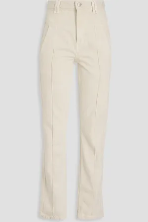 Marant Etoile Tijackom high-rise slim-leg jeans - White - FR 32