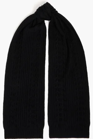 N.PEAL Cable-knit cashmere scarf - - OneSize