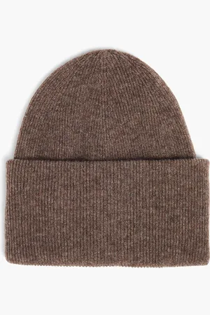 Holden Ribbed wool and cashmere-blend beanie - - ONESIZE
