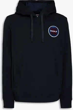 Fusalp Julian II embroidered fleece hoodie - Blue - S