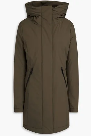 Goldbergh Maple shell hooded down parka - Green - ES 42