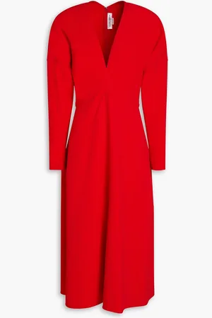 Victoria Beckham Crepe midi dress - - UK 4