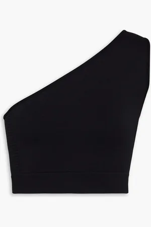 Rick Owens Athena one-shoulder stretch-piqué top - - XL