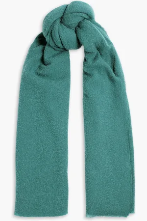 Rick Owens Wool-blend scarf - Blue - OneSize