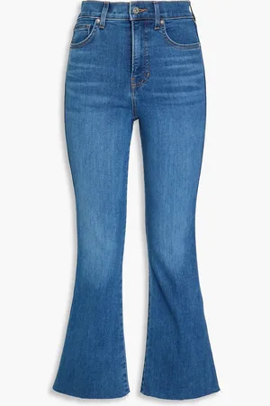 VERONICA BEARD Carson high-rise kick-flare jeans - Blue - 28