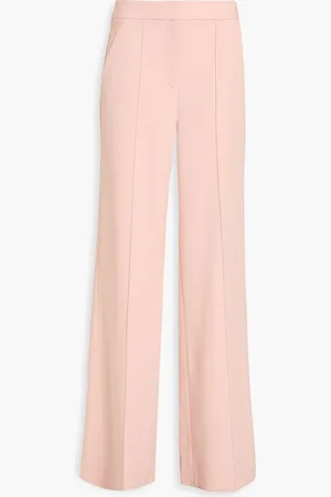VERONICA BEARD Edia crepe wide-leg pants - Pink - US 2