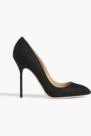 Sergio Rossi Chic 105 metallic tweed pumps - - EU 36.5