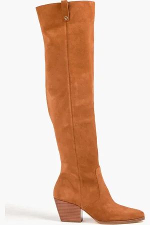 Michael Kors Harlow suede over-the-knee boots - Brown - US 6