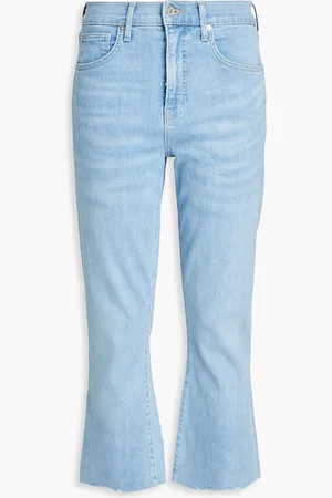 VERONICA BEARD Carly high-rise kick-flare jeans - Blue - 31