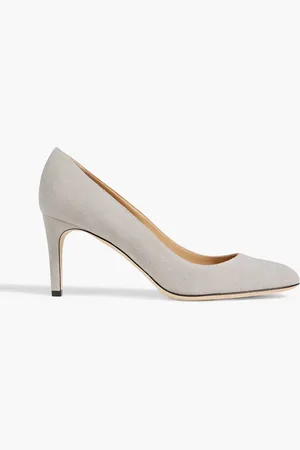 Sergio Rossi Madame 75 suede pumps - Gray - EU 35.5