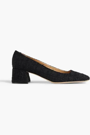Sergio Rossi Gruppo 45 metallic tweed pumps - - EU 35