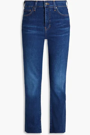 VERONICA BEARD Ryleigh high-rise slim-leg jeans - Blue - 25