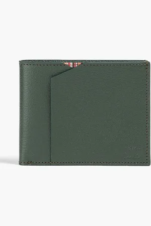 Paul Smith Pebbled-leather wallet - Green - OneSize