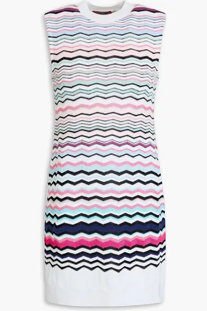 Missoni Crochet-knit cotton-blend mini dress - - IT 38