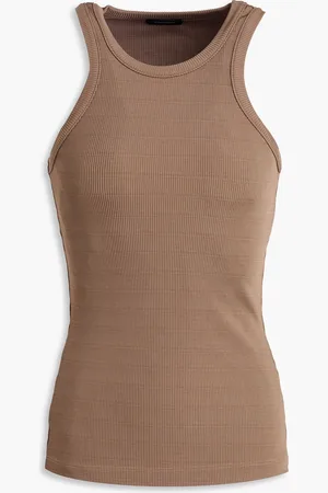 Goldsign The Laurel ribbed jersey tank - Neutral - XS