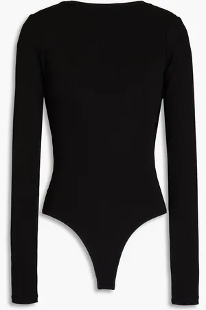 Goldsign Cutout ribbed-jersey bodysuit - - M