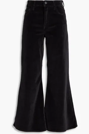Frame Le Palazzo velvet wide-leg pants - - 27