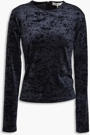 Frame Crushed-velvet top - - XL