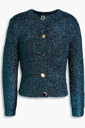 ROTATE Tinsel cardigan - Blue - DE 34