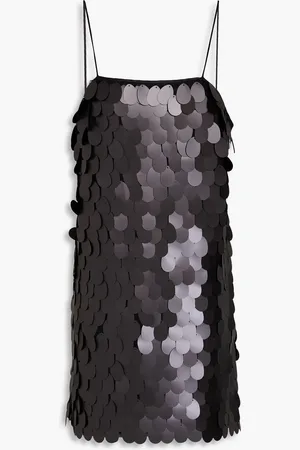 ROTATE Sequined tulle mini dress - - DE 40