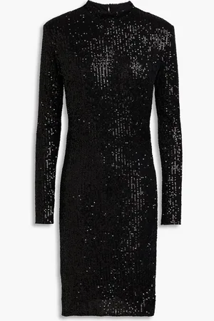 Envelope1976 Open-back sequined stretch-jersey mini dress - - FR 42