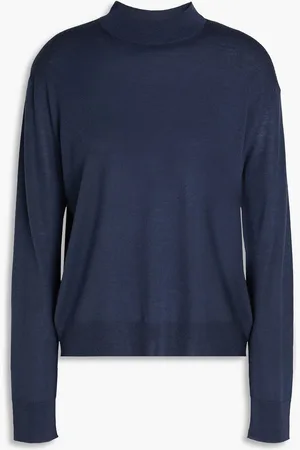 Vince Wool turtleneck sweater - Blue - M