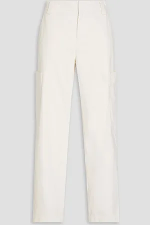 Vince Cotton-twill cargo pants - White - US 8