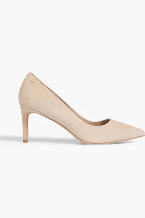 Stuart Weitzman Leigh 75 suede pumps - Neutral - EU 38.5