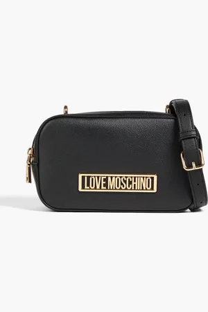 Moschino Pebbled-leather cross-body bag - - OneSize