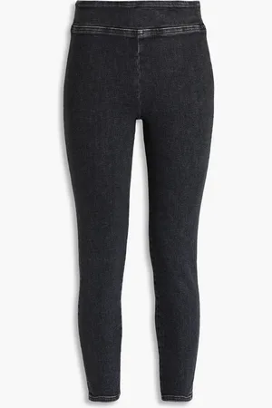 Frame Jetset cropped high-rise skinny jeans - - 2