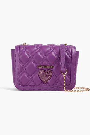 Moschino Quilted leather cross-body bag - - OneSize