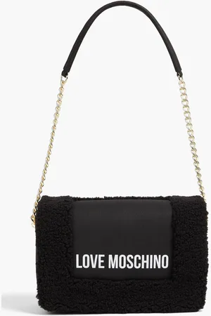 Moschino Faux shearling shoulder bag - - OneSize