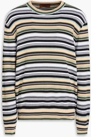 Missoni Ribbed striped cotton sweater - - IT 54