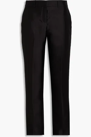 ZIMMERMANN Wool and silk-blend straight-leg pants - - 0