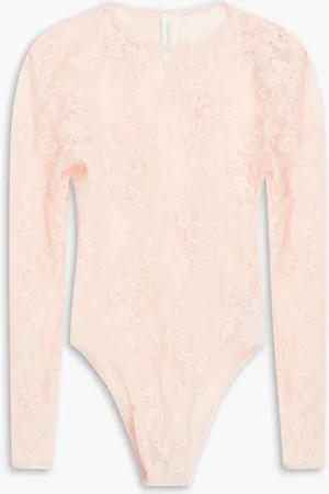 ZIMMERMANN Stretch-lace bodysuit - Pink - 1