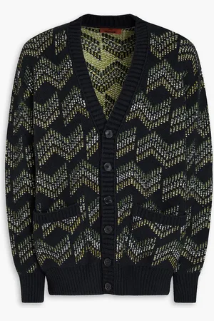 Missoni Jacquard-knit cotton-blend cardigan - - IT 46