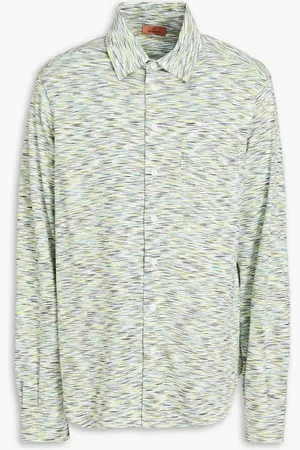 Missoni Space-dyed cotton-jersey shirt - - L