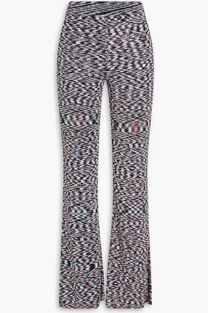 Missoni Space-dyed flared pants - Blue - IT 44