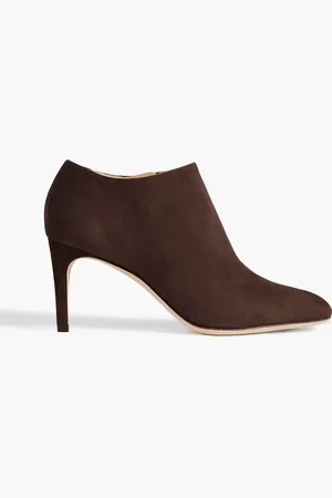 Sergio Rossi Madame 75 suede ankle boots - Brown - EU 35.5