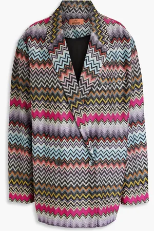 Missoni Metallic crochet-knit blazer - - IT 42