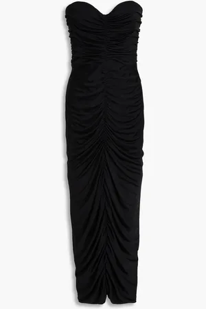 Costarellos Strapless ruched jersey midi dress - - FR 40