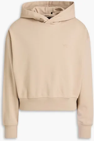 Y-3 French cotton-blend terry hoodie - Neutral - L