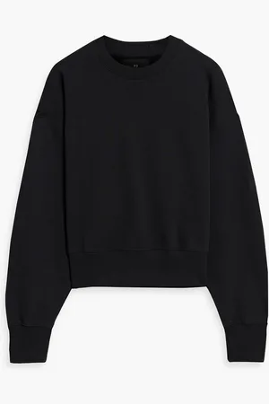 Y-3 French cotton-blend terry sweatshirt - - M