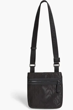 Emporio Armani Jacquard messenger bag - - OneSize