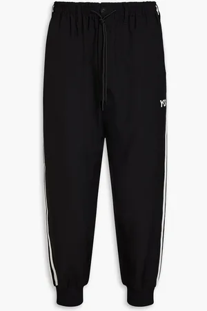Y-3 Printed twill track pants - - XL