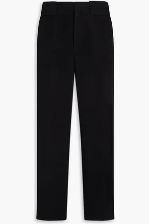Emporio Armani Wool-blend felt pants - - IT 52