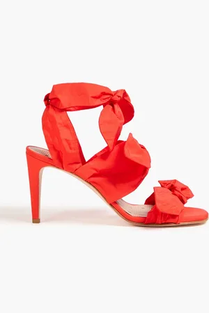 RED(V) Knotted shell sandals - Orange - EU 36